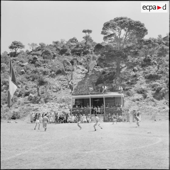 Match de football à Tizi-Ouzou.