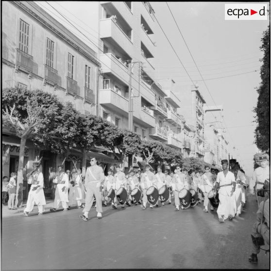 Hussein Dey. La musique des troupes coloniales.