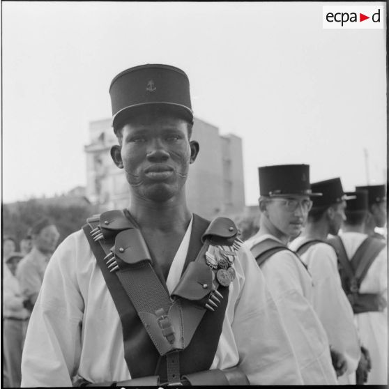 Hussein-Dey. Portrait d'un  tirailleur.