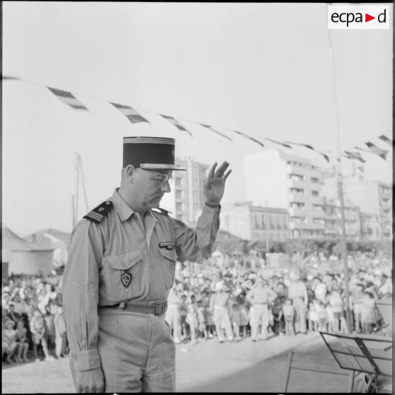Hussein-Dey. Concert des troupes coloniales.