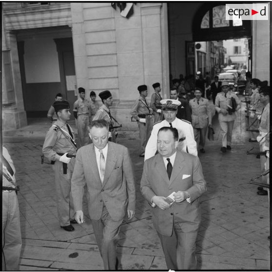 Constantine. Arrivée de Robert Lacoste.