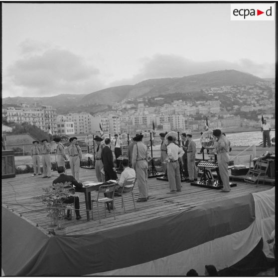 Alger. Tirage de la 21e tranche de la loterie algérienne.