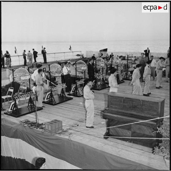 Alger. Tirage de la 21e tranche de la loterie algérienne.