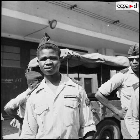 Alger. Portrait de tirailleur.