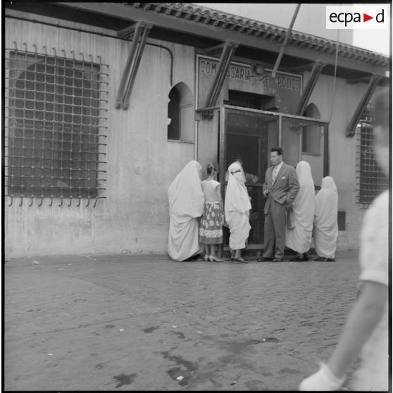 Le journaliste américain Jacques Aber à Alger.