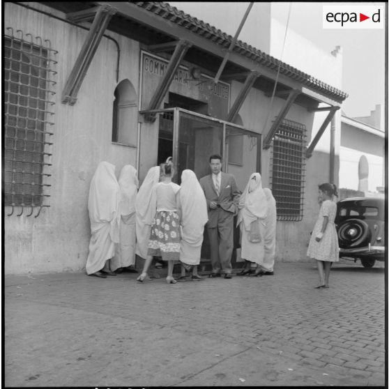 Le journaliste américain Jacques Aber à Alger.