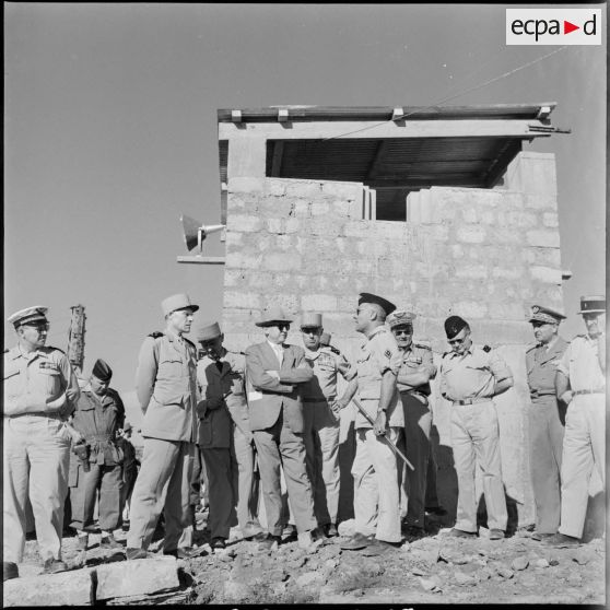 Exposé du lieutenant-colonel Lemond commandant le sous-secteur de Sebdou.