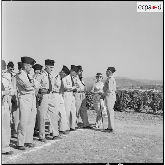 Bordj Menaïel. Départ du colonel Vigue.