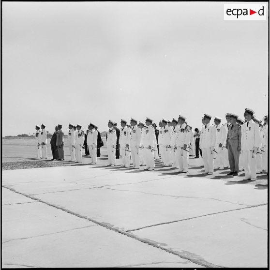 Cérémonie militaire de l'armée de l'Air.