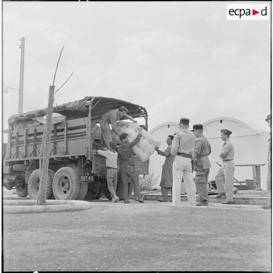 Aménagement d'une famille dans la cité "La Montagne" à Maison Carrée.