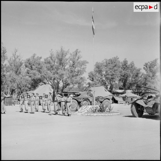 Cérémonie militaire.