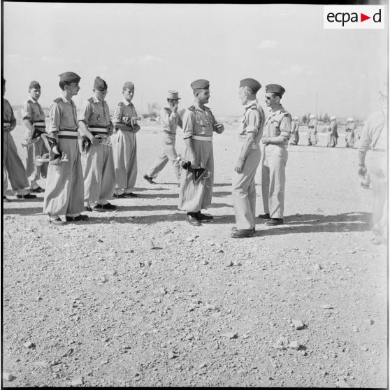 Cérémonie militaire.