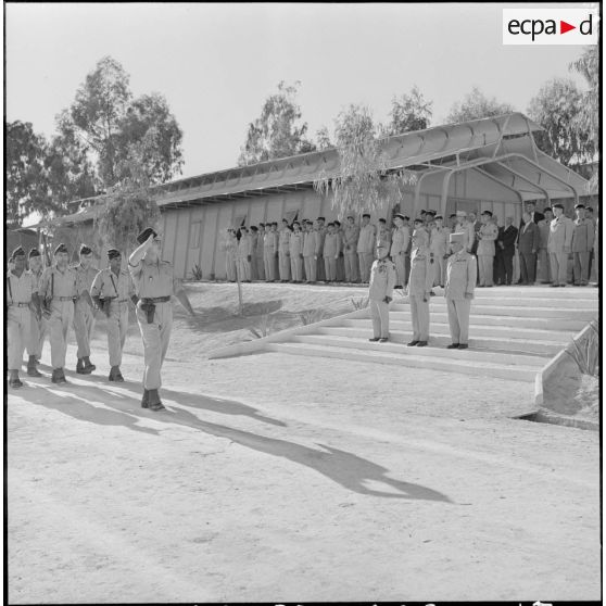 Le défilé des stagiaires.
