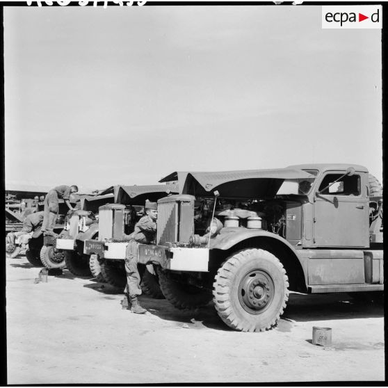 403ème compagnie moyenne de réparation du matériel (CMRM) et du matériel roulant.