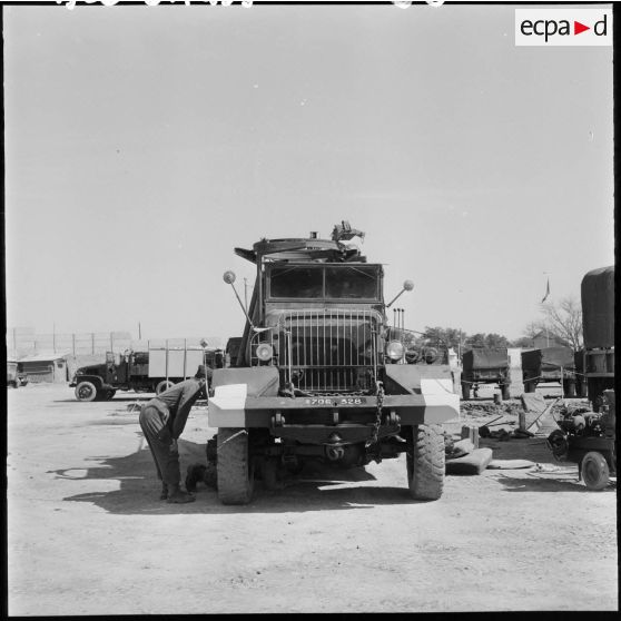 403ème compagnie moyenne de réparation du matériel (CMRM) et du matériel roulant.