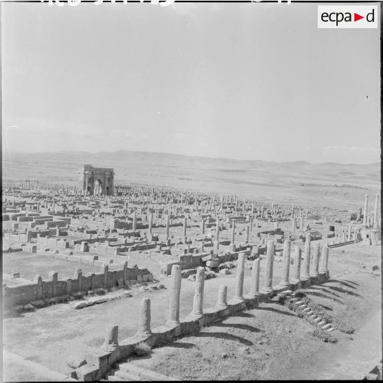 Ruines romaines de Timgad.