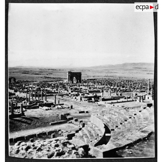 Ruines romaines de Timgad.