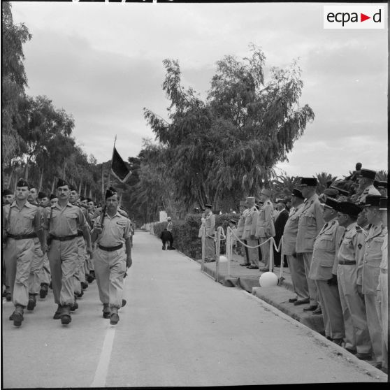 Défilé des troupes.