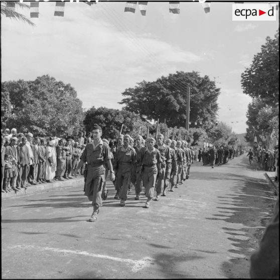Défilé militaire.