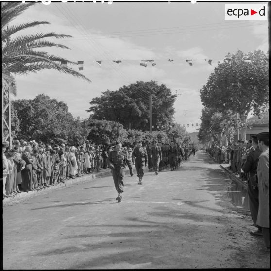 Défilé militaire.