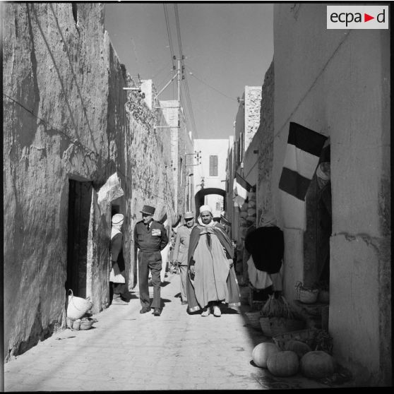 Le général d'armée Raoul Salan dans Berriane.