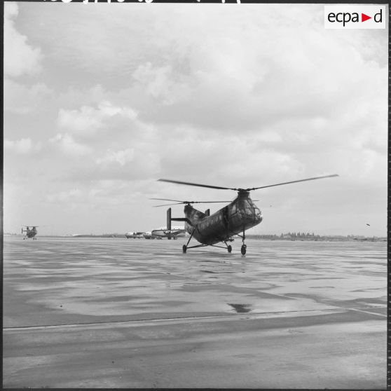 Arrivée de la flotille d'assaut 31F à Maison-Blanche (Alger).