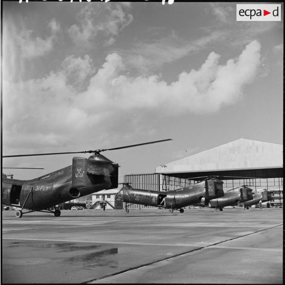 Arrivée de la flotille d'assaut 31F à Maison-Blanche (Alger).