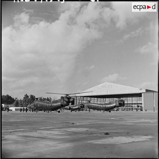 Arrivée de la flotille d'assaut 31F à Maison-Blanche (Alger).