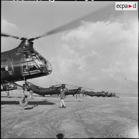 Arrivée de la flotille d'assaut 31F à Orléansville.