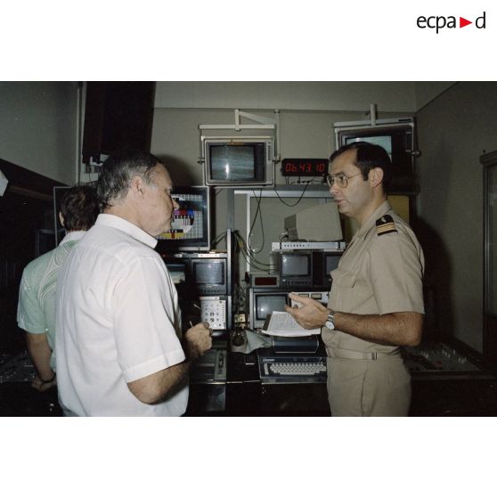 Les studios de RFO à Tahiti. [Description en cours]