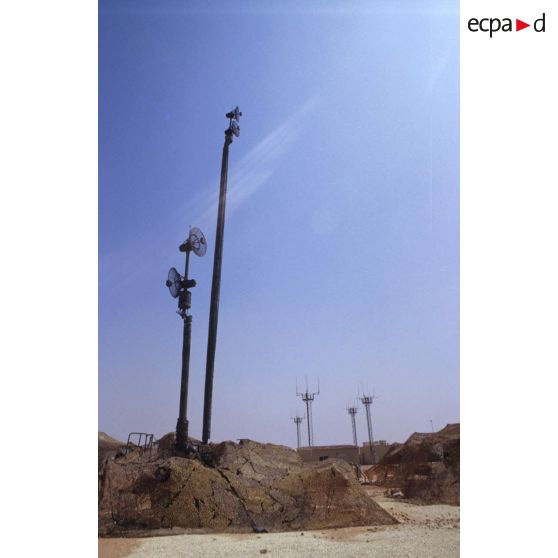 Poste de commandement d'engagement MSQ-104 de missiles anti-SCUD MIM-104 Patriot.