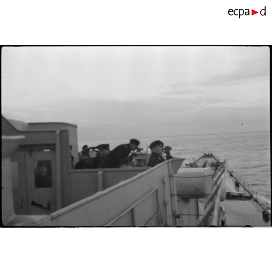 Le poste de commandement du Scharnhorst.