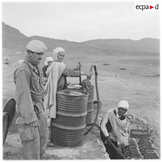 Douar Aïn Hamiane. Approvisionnement en eau.