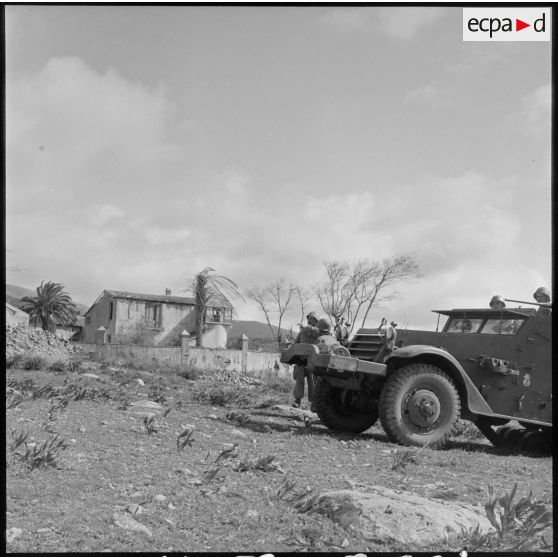 Opération du 110e régiment d'infanterie motorisée (RIM) à Maazia.