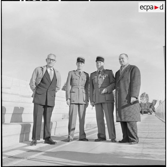 Cérémonie de prise de commandement au stade Taguarin.