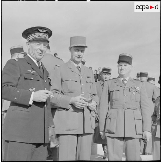 Cérémonie de prise de commandement au stade Taguarin.