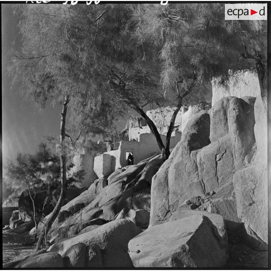 Le village d’Azellouaz près de Djanet.