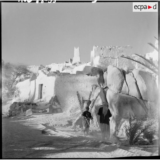 Le village d’Azellouaz près de Djanet.