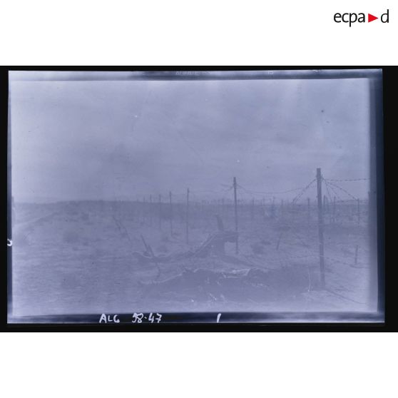 Cadavres sur un barrage fortifié.