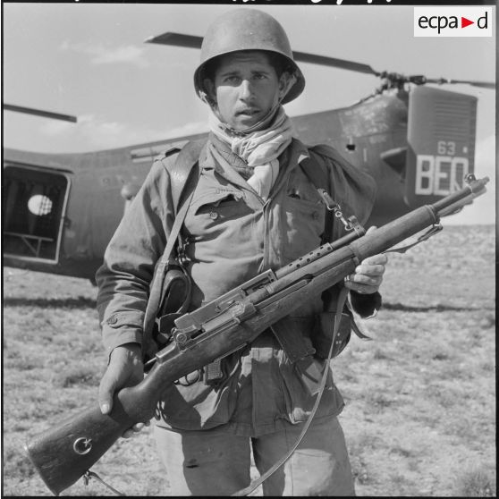 Le fusil M1 Garand du lieutenant fellagha.