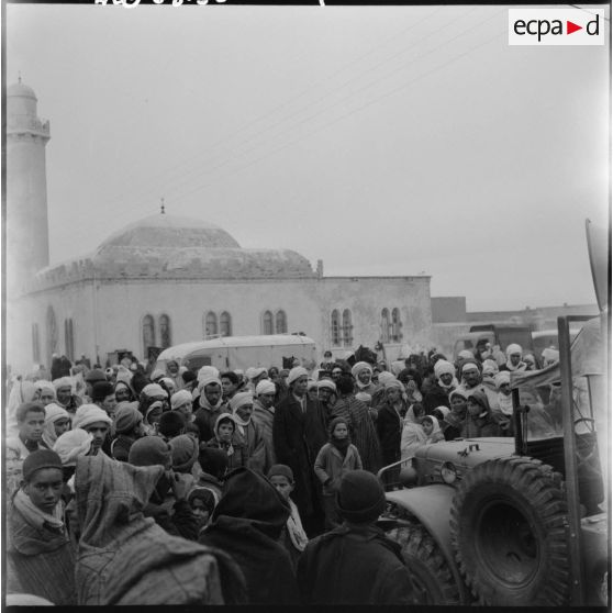 La foule à Méchéria.