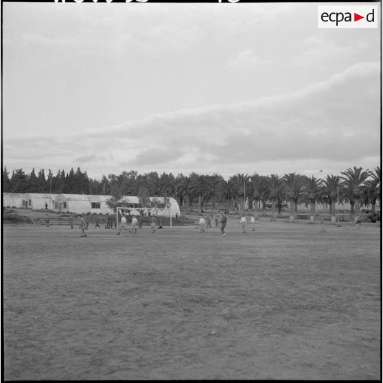 Match de football.