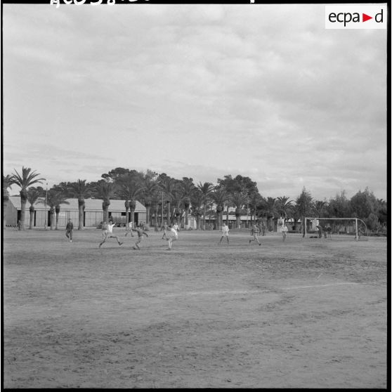 Un match de football.