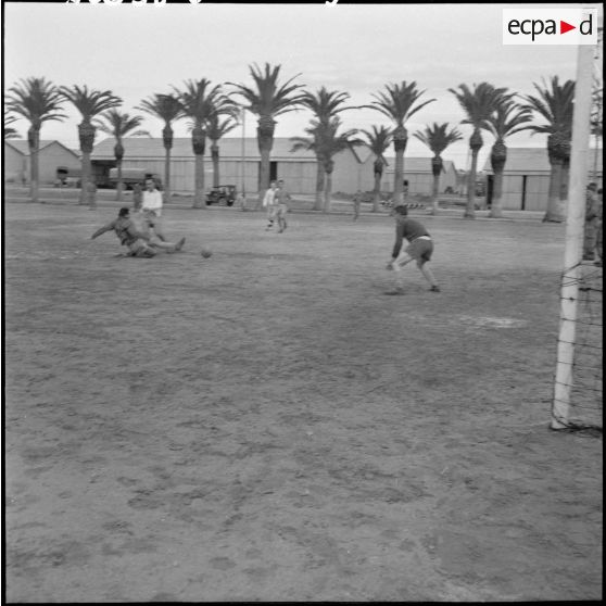 Un match de football.