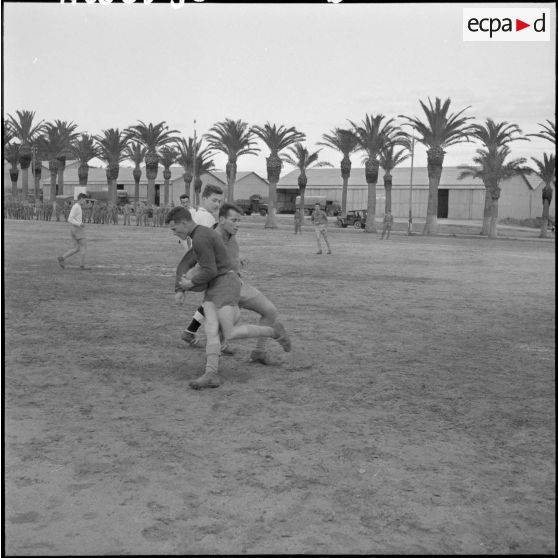 Un match de football.