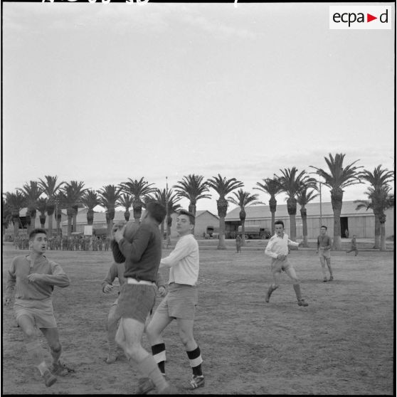 Un match de football.