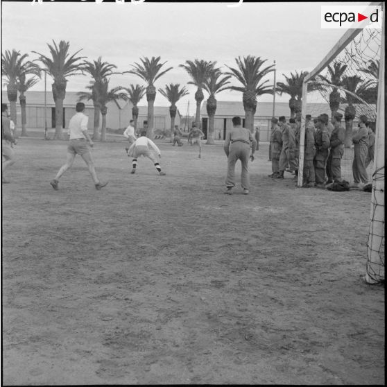 Un match de football.