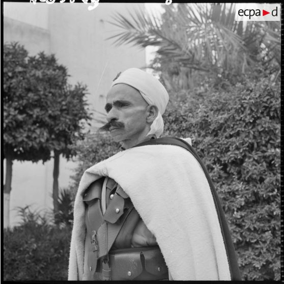 Portrait d'un homme.