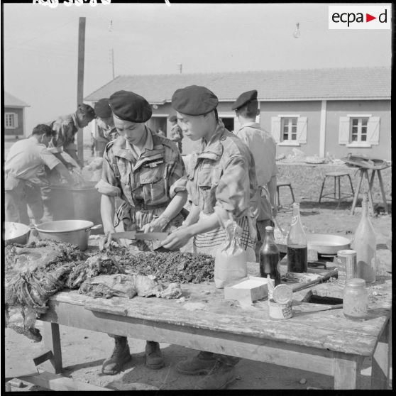 Fête du Têt au Commando d'Extrême-Orient (CEO).