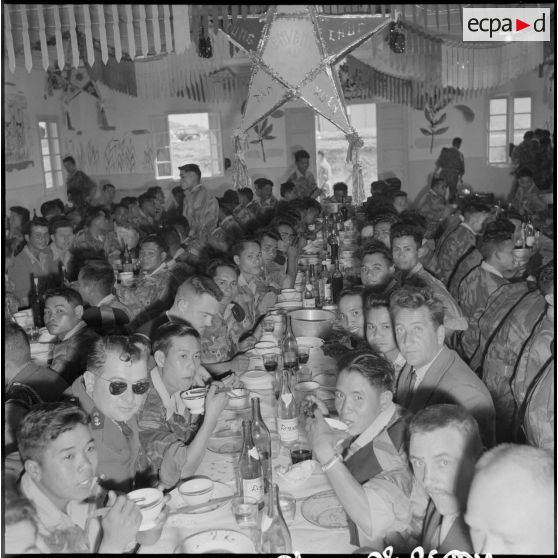 La fête du Têt au Commando d'Extrême-Orient (CEO).